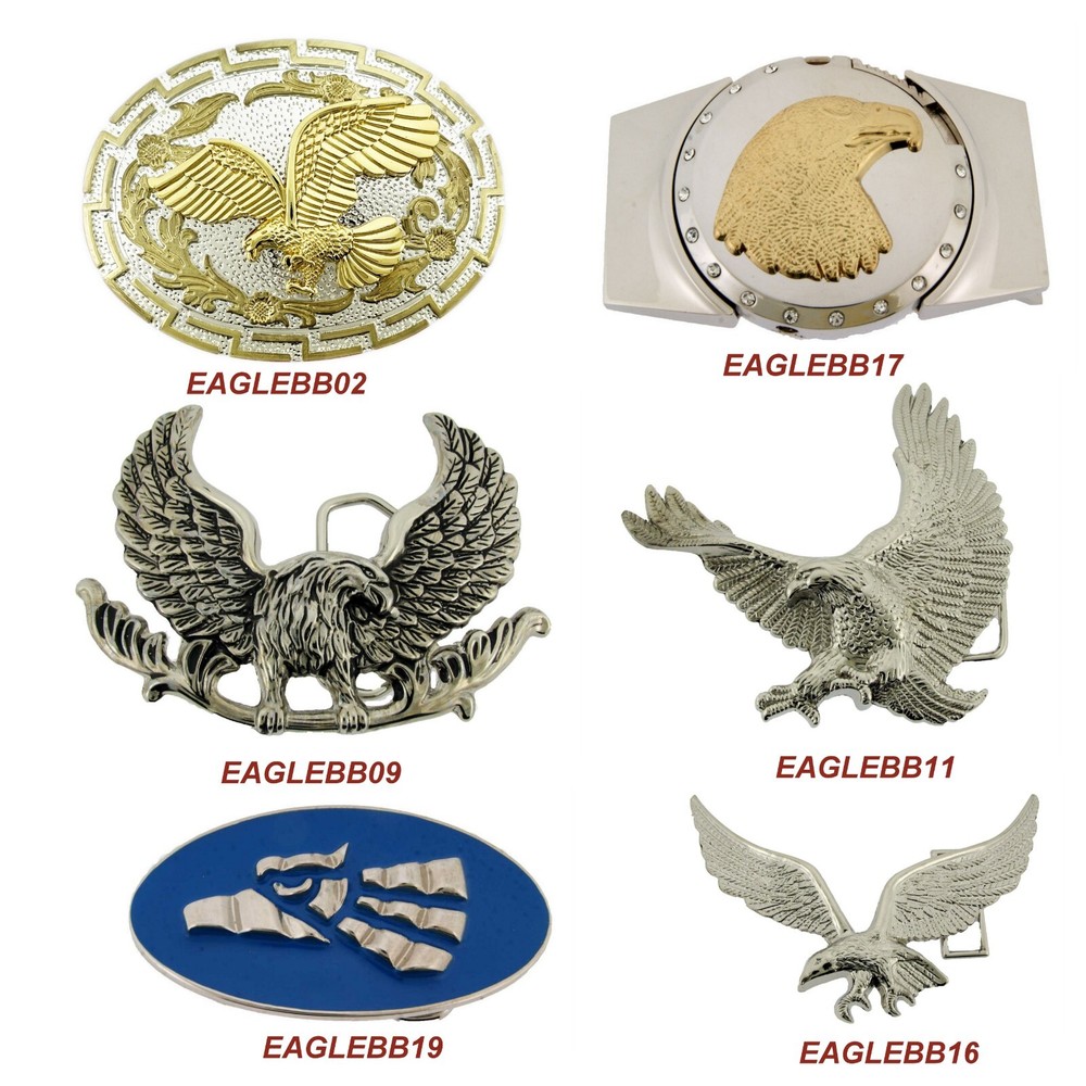 Eagle Belt Buckle Ox Skull Western Cowboy Cowgirl Rodeo New Truckers Bikers New