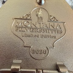 Pendleton Whisky Belt Buckle 2026 Limited Edition Montana Silversmiths Gold EUC