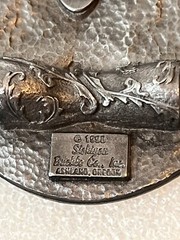 1991 I&rsquo;d Rather Be 4-Wheeling Signed Siskiyou Belt Buckle Oregon