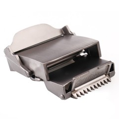 Womens Mens Alloy Steel Military Waistband Belt Buckle Solid Color Vintage
