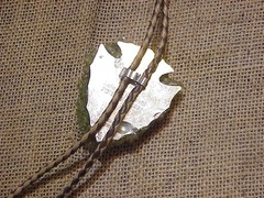 Arizona Peridot Crystals (olive green) – Bolo Tie – NICE ! !