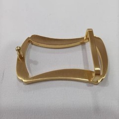 Ferragamo Men&rsquo;s Classic Gold Brushed Copper Belt Buckle fits 3.5cm wide Belts