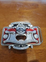 VINTAGE « TEXAS BEST » 2004 GREAT AMERICAN BELT BUCKLE CO. USA MADE BELT BUCKLE
