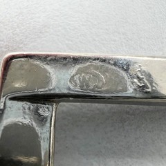 Silver Tone Simple Basic Belt Buckle