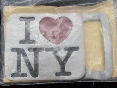 Classic Original 1980s I Heart/Love New York Original Sealed Vintage Belt Buckle