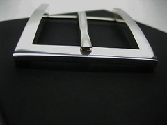 Sterling silver 925 Granada buckle 42 grams w/Genuine Lizard-1.3/8&Prime; belt U.S.A.
