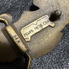 Harley-Davidson Vintage Buckle Color;Gold INDIANA METAL CRAF