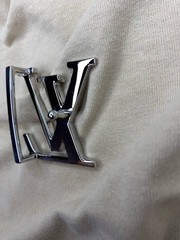 Louis Vuitton LV Initiales 40mm 1.5` Belt Buckle Silver Tone Replacement Buckle