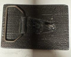Vintage Great Seal of the USA Pheasant Pewter Belt Buckle