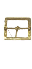 (12) pack of Brass Buckles Made In The U.S.A. From Pando Leather
