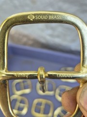 Lot of 21 (x9)CHROME FINISH & (x12)SOLID BRASS BELT BUCKLES FITS 1 »-1.25 »Belt