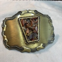 Unique Belt Buckle Mixed Stones Estate