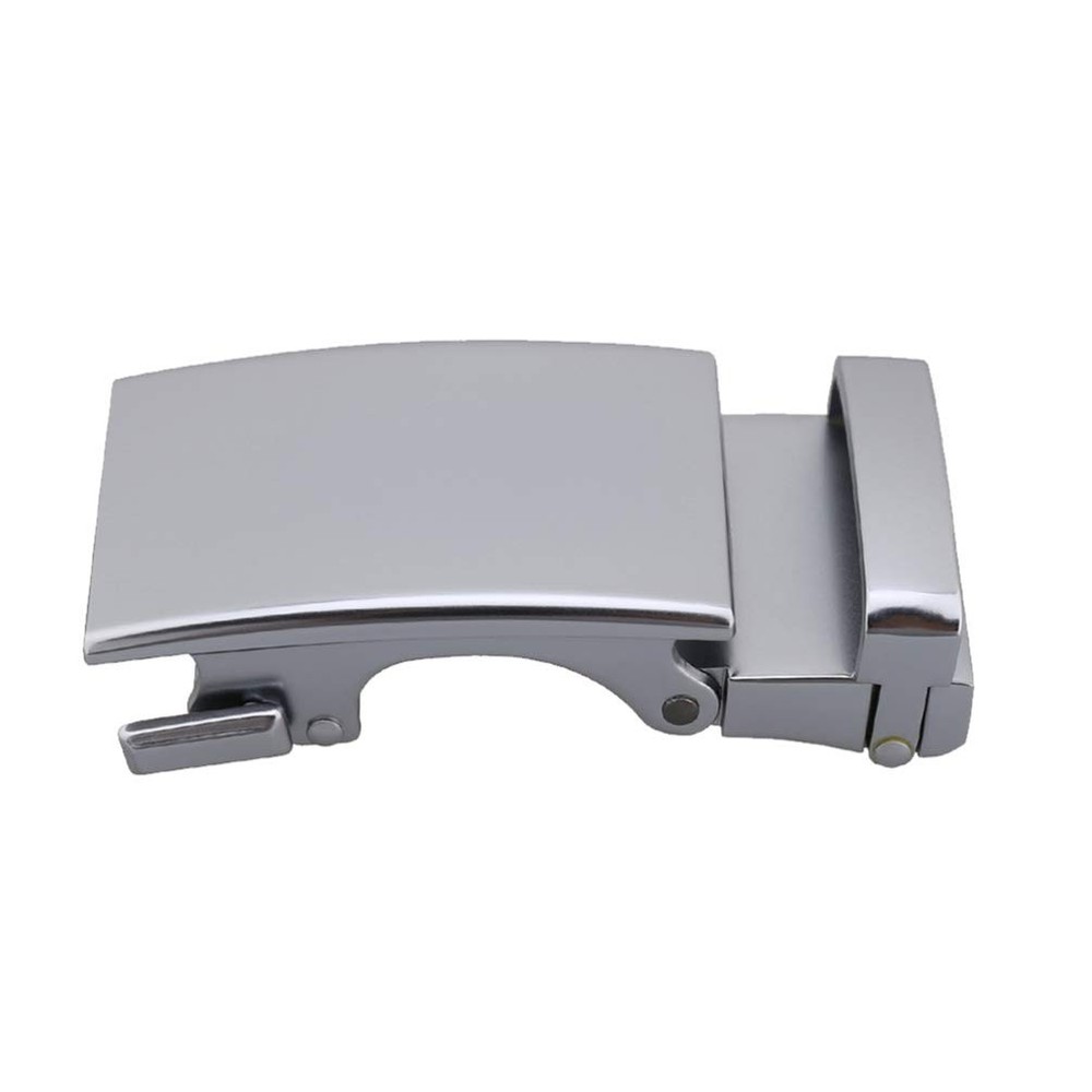 Alloy Solid Buckle Automatic Ratchet Leather Belt Buckle Plaque Gu…