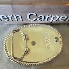 Montana Silversmiths Oval Western Horse Belt Buckle Silver/Gold Rope Edge