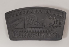 Monadnock Council (Merged 1992) – Massachusetts – BSA Belt Buckle – Hit Line