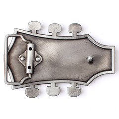 Music Guitar Belt Buckle Western Cowboy Native American (GTR-02-BLU)