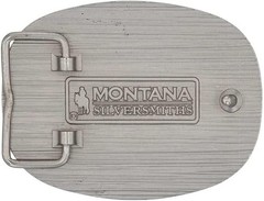Montana Silversmiths Western Belt Buckle Don&rsquo;t Tread On Me Roped A903