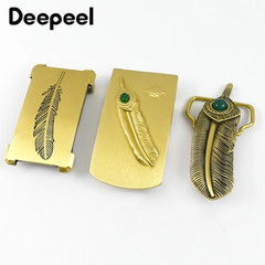 1Pc 39/40Mm Stainless Steel Pure Brass Belt Buckles for Men&rsquo;S 37-38Mm Strap DIY