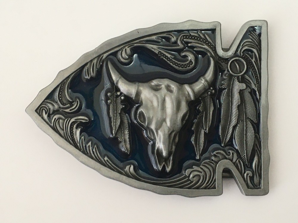 Arrowhead Belt Buckle Mens Western Cowboy Belt Buckles