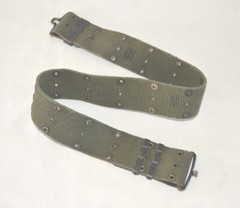 US Army Military Pistol Belt LC1 Alice Individual Equipment OD Green