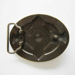 Bronze Plated Celtic Cross Totem Western Metal Belt Buckle