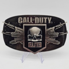 Call of Duty MW3 Modern Warfare ELITE Black Ops II Skull Logo Game Belt Buckle