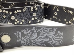 Fender Studded Belt -Officially Lic by Fender-Size 32 New Belt & Buckle