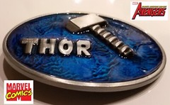mighty THOR belt buckle full metal AVENGERS Ragnarok cosplay 3.5×2.6 inch