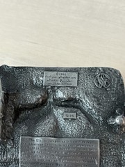 1982 Siskiyou Buckle L-10 Deer Doe Elk Wapiti Belt Buckle
