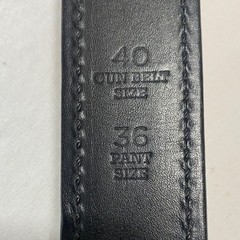Alien Gear Holster Black Leather Belt Made in USA Silver Hardware 36/40”