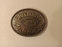 2005 Jack Daniel&rsquo;s Old No. 7 Brand Whiskey 5008JD Belt Buckle