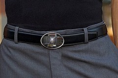 Flux Capacitior Back To The Future Belt Buckle Pewter Metal Limited Edition