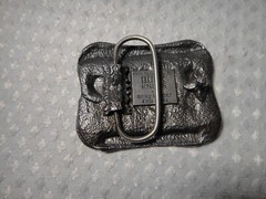 Buck Knives Pewter Belt Buckle Four Generations Smoky Mountain Knife Works