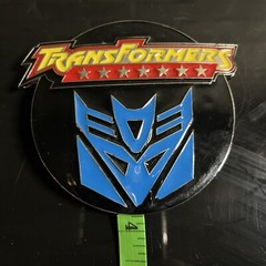 Vintage Transformers Metal Belt Buckle