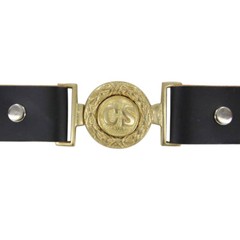 Civil War Confederate Officers Belt Buckle | Reproduction Uniform Costume Brass
