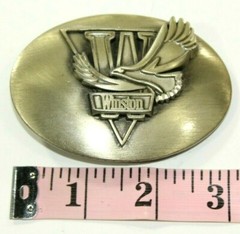 Vintage Winston Tobacco Belt Buckle Advertising 3 Dimension Flying Eagle USA