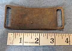 VINTAGE TERREBONNE HIGH SCHOOL BRASS BUCKLE « GO TIGERS » HOUMA,LOUISIANA