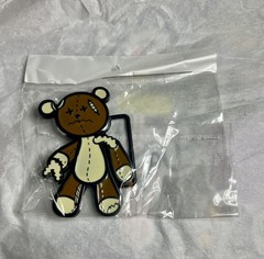 Ripped Zombie Bear Cartoon Belt Buckle Enamel Metal Men Woman Unisex Cartoon