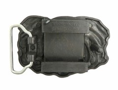Elephant Lighter Holder Belt Buckle