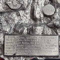 Vintage Budweiser Clydesdales King of Beers Belt Buckle Bergamot USA