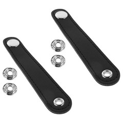 2 Pcs Accordion Universal Buckle Belt Straps with Bellows Fittings Bass