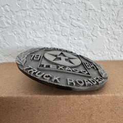 Vintage Texaco National Truck Rodeo 1984 Belt Buckle