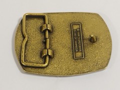 Handyman Club Of America Life Member Vintage Brass Belt Buckle