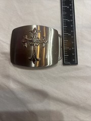 GOTHIC CROSS MEDIEVAL CRUSADER TEMPLAR BELT BUCKLE BUCKLES BOUCLE DE CEINTURE