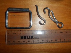 Heavy Duty Wave Roller Stainless Steel Hypoallergenic Belt Buckle, Any Size