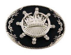 Spinners Belt Buckles INITIALS LA Las Angeles Western Cowboy Cowgirl Texas Flags