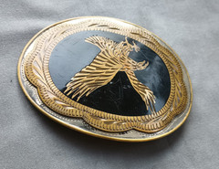Flying Eagle Metal Belt Buckle 3.5&Prime; x 2.5&Prime; (For 1.5&Prime; Wide Belt)