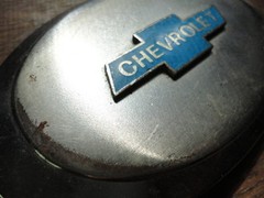Retro Metal Chevrolet Chevy Belt Buckle (2.5&Prime; X 4&Prime;)