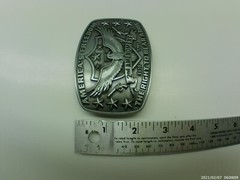 Belt Buckle, America&rsquo;s Second Amendment, The Right to Bear Arms, Guns, Western