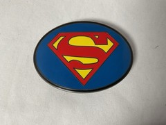 Superman Belt Buckle EUC 3.5&Prime; x 2.5&Prime;